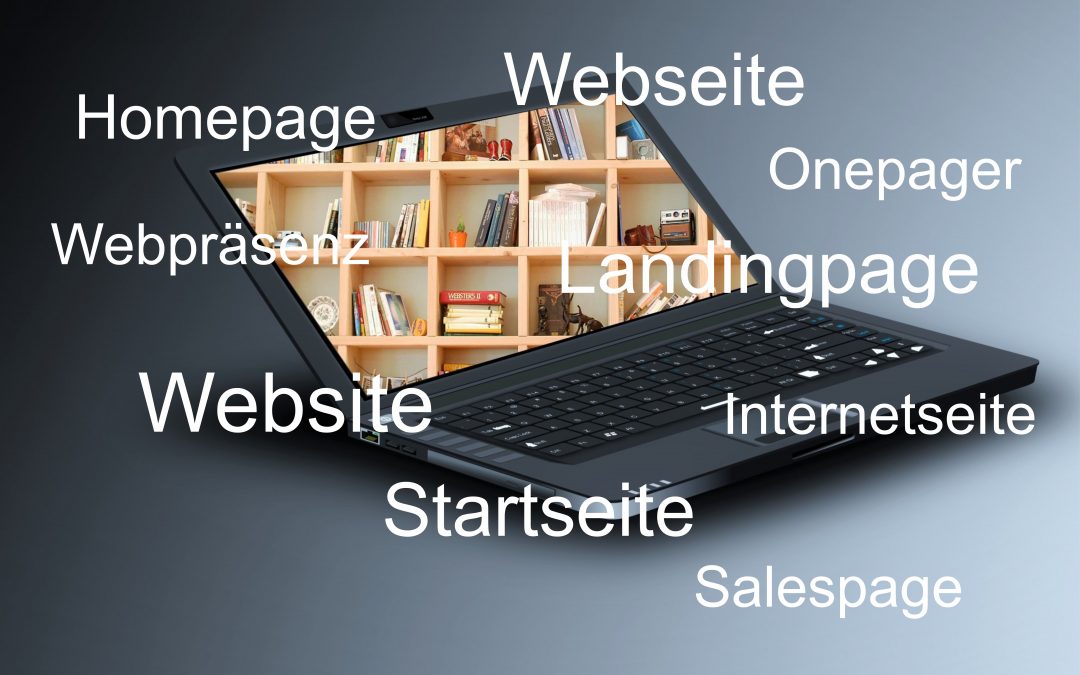 Was ist der Unterschied zwischen Website, Webseite, Landingpage, Homepage und Onepager